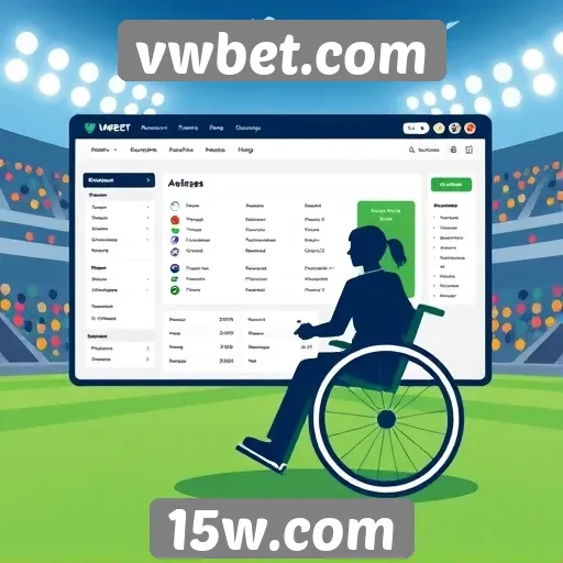 Acessibilidade e interface do vwbet.com